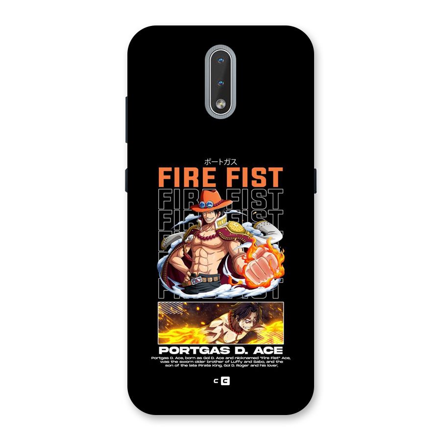 Fire Fist Ace Back Case for Nokia 2.3