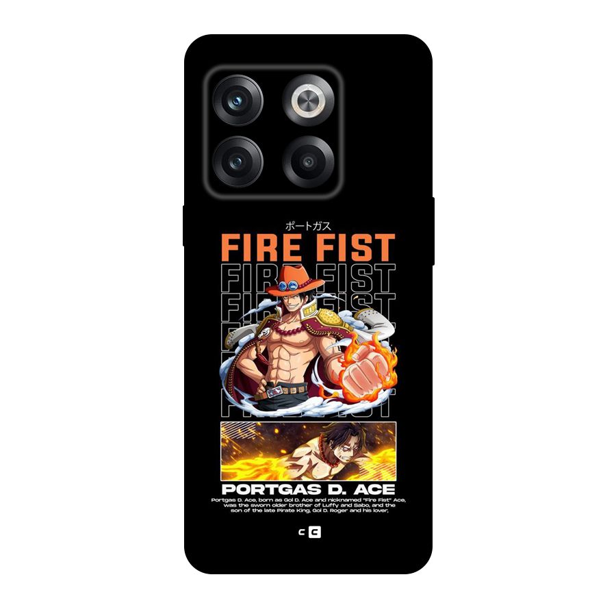 Fire Fist Ace Back Case for OnePlus 10T