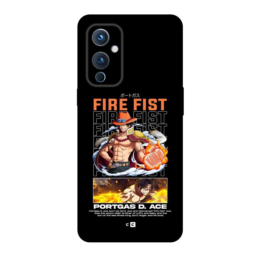 Fire Fist Ace Back Case for OnePlus 9