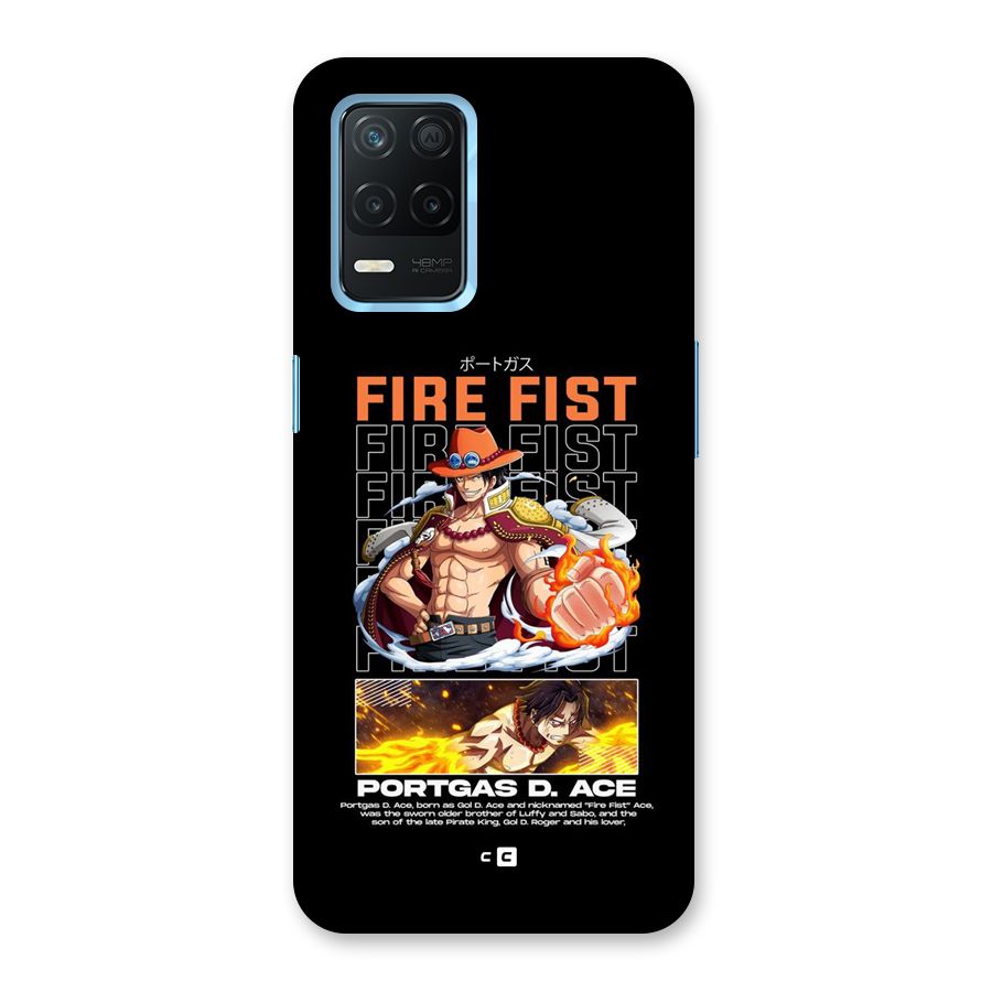 Fire Fist Ace Back Case for Realme 8 5G