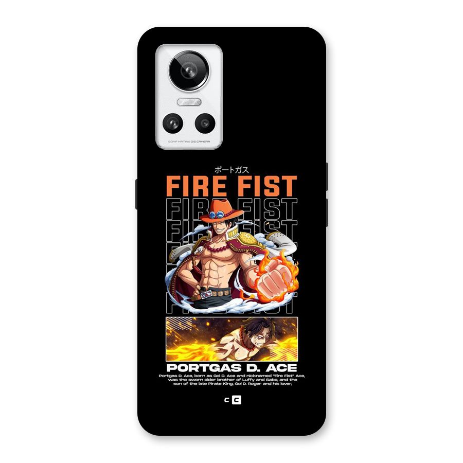 Fire Fist Ace Back Case for Realme GT Neo 3