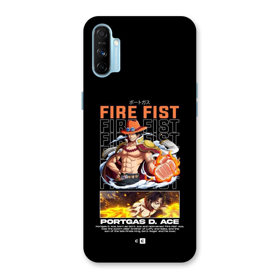 Fire Fist Ace Back Case for Realme Narzo 20A