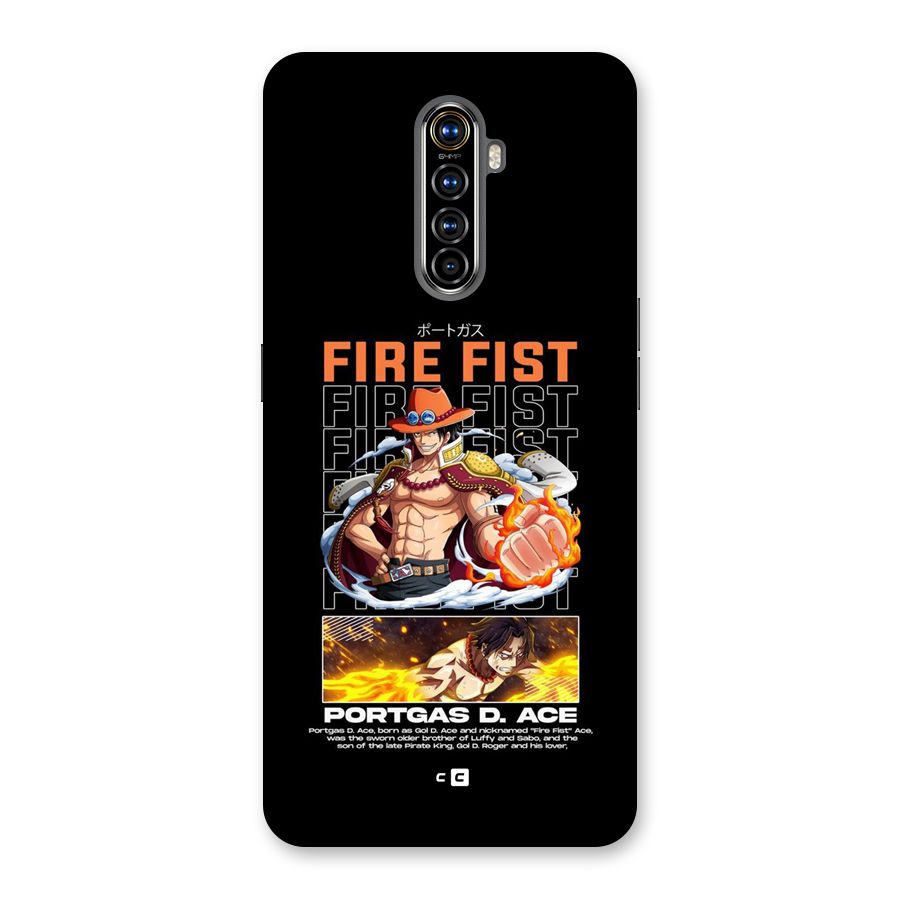 Fire Fist Ace Back Case for Realme X2 Pro