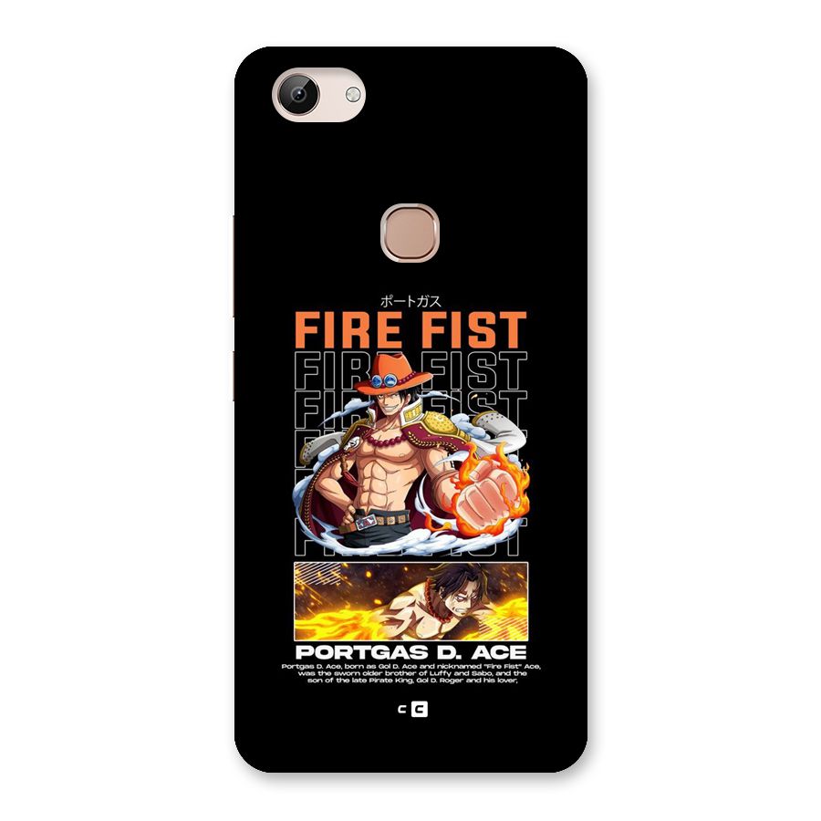 Fire Fist Ace Back Case for Vivo Y83