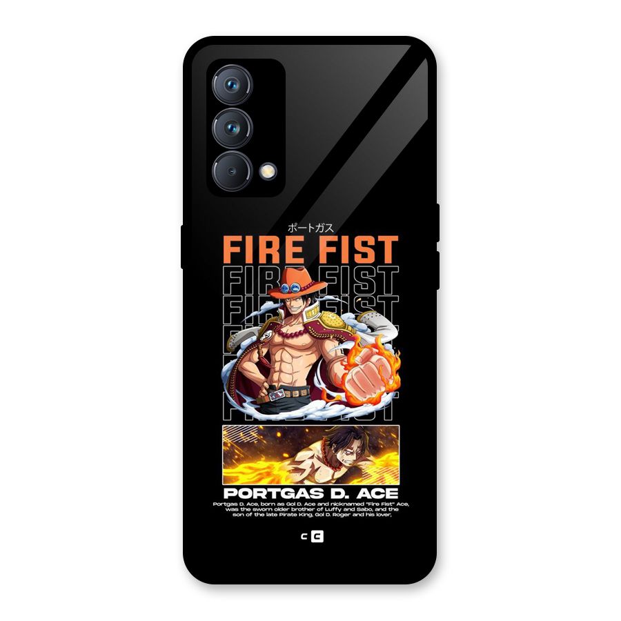 Fire Fist Ace Glass Back Case for Realme GT Master Edition
