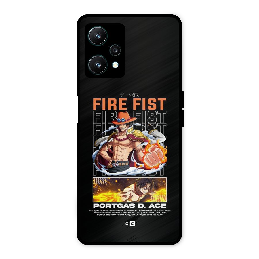 Fire Fist Ace Metal Back Case for Realme 9 Pro 5G