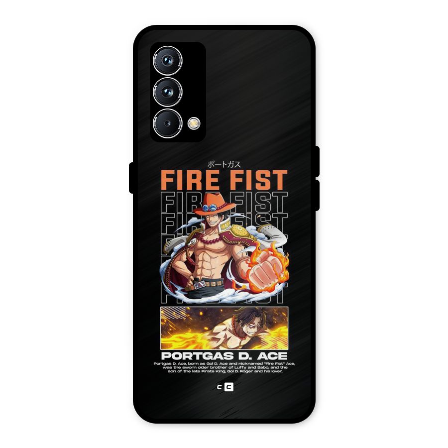 Fire Fist Ace Metal Back Case for Realme GT Master Edition