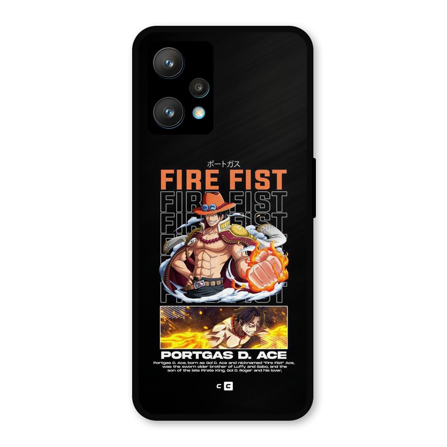 Fire Fist Ace Metal Back Case for Realme Narzo 50 Pro