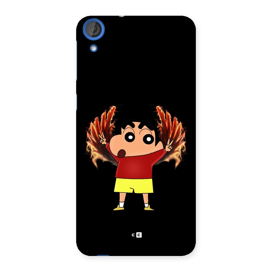 Fire Shinchan Back Case for Desire 820
