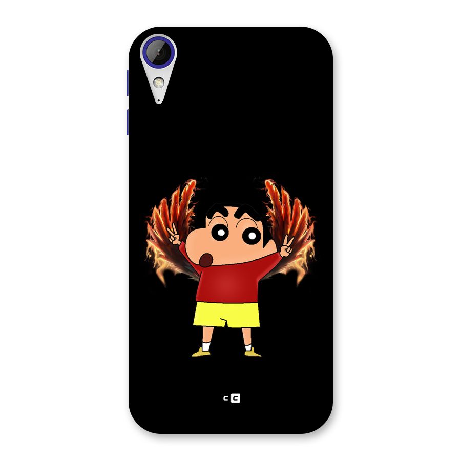 Fire Shinchan Back Case for Desire 830