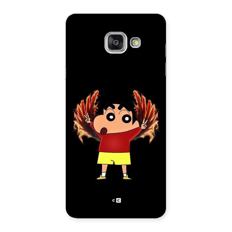 Fire Shinchan Back Case for Galaxy A7 (2016)