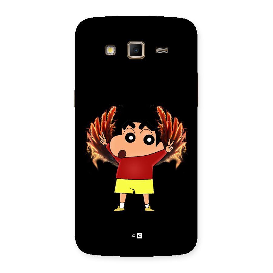 Fire Shinchan Back Case for Galaxy Grand 2