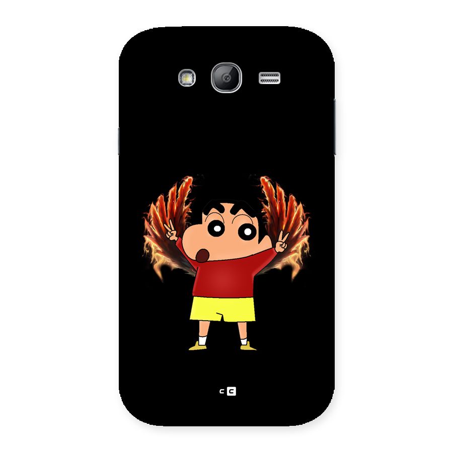 Fire Shinchan Back Case for Galaxy Grand Neo Plus