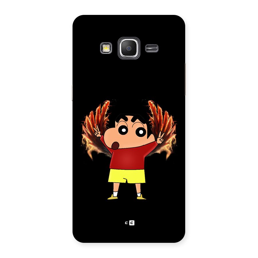 Fire Shinchan Back Case for Galaxy Grand Prime