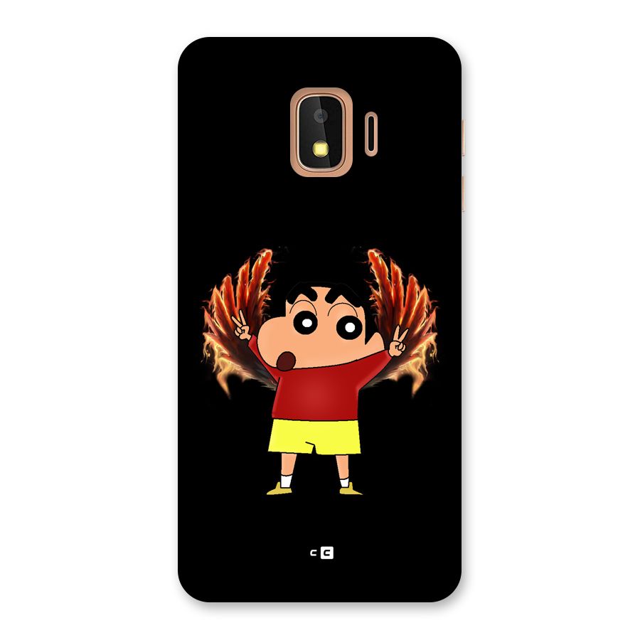 Fire Shinchan Back Case for Galaxy J2 Core