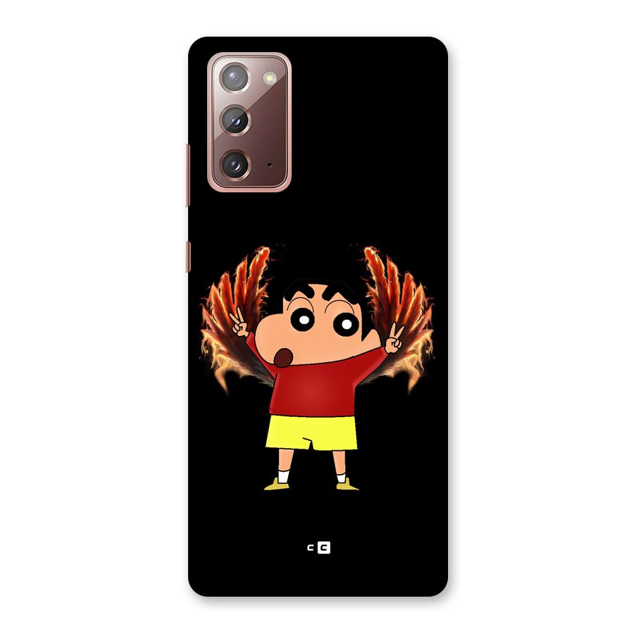 Fire Shinchan Back Case for Galaxy Note 20