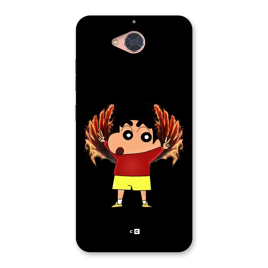 Fire Shinchan Back Case for Gionee S6 Pro