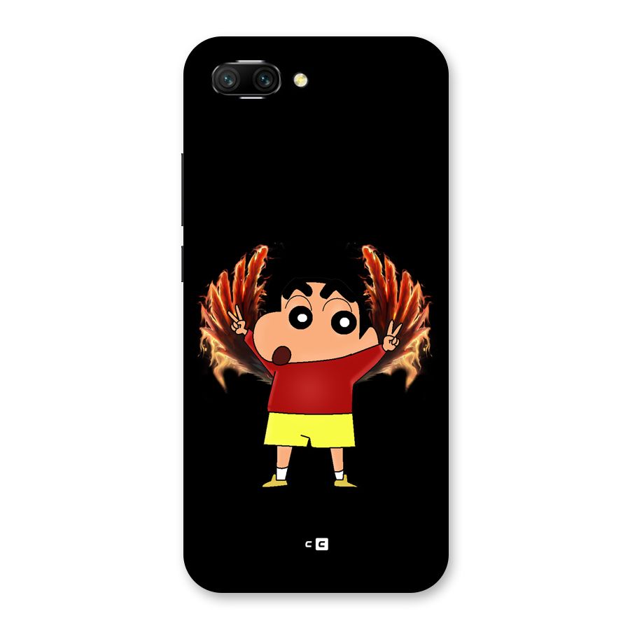 Fire Shinchan Back Case for Honor 10