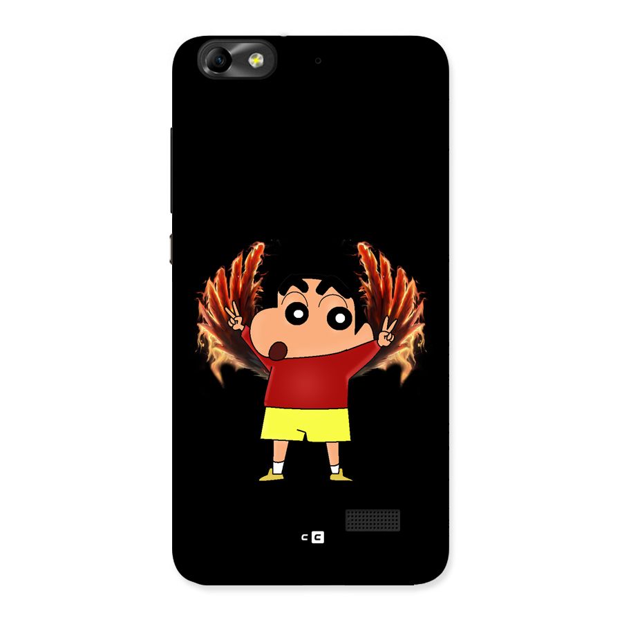 Fire Shinchan Back Case for Honor 4C