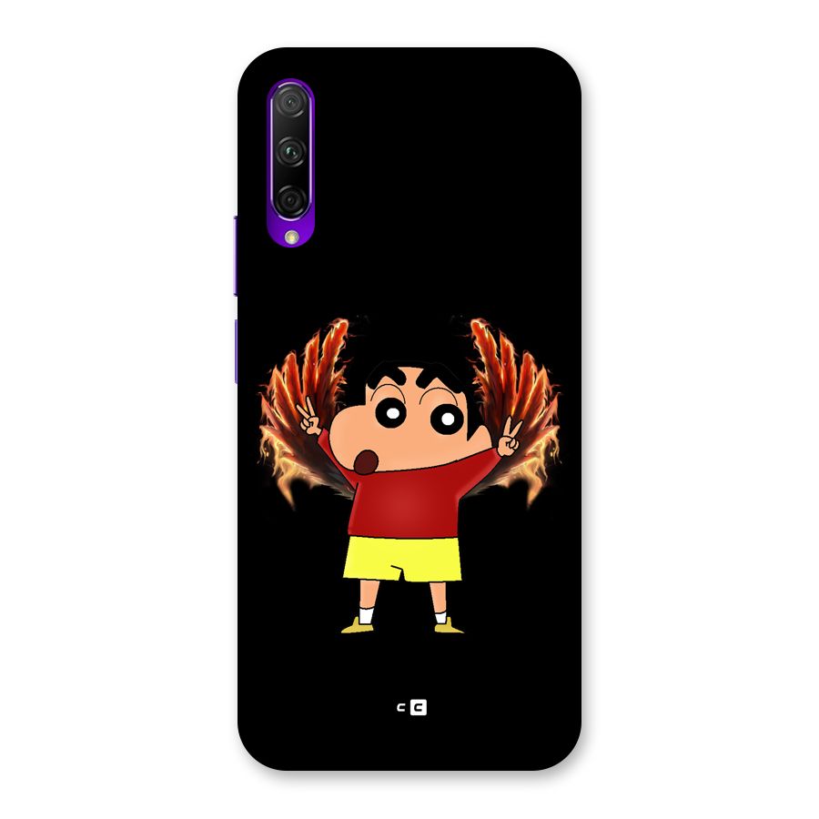 Fire Shinchan Back Case for Honor 9X Pro