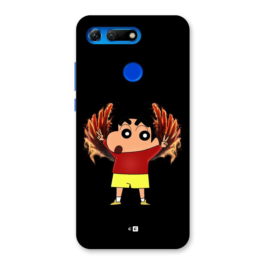 Fire Shinchan Back Case for Honor View 20