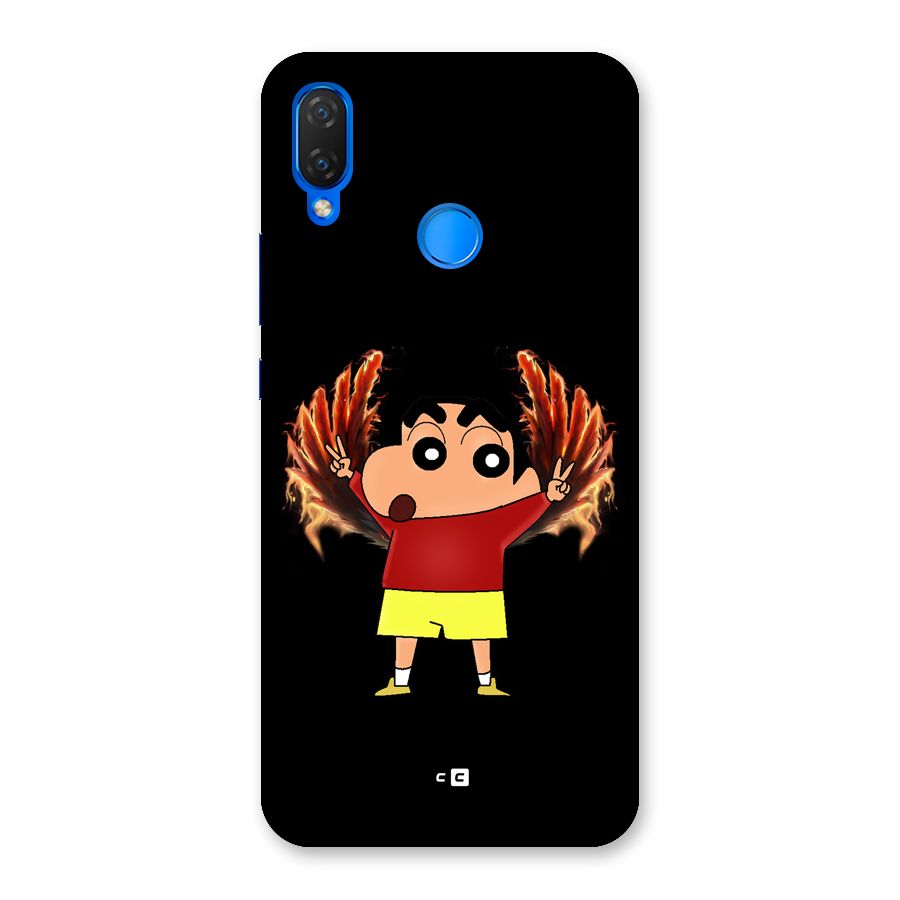 Fire Shinchan Back Case for Huawei Nova 3i