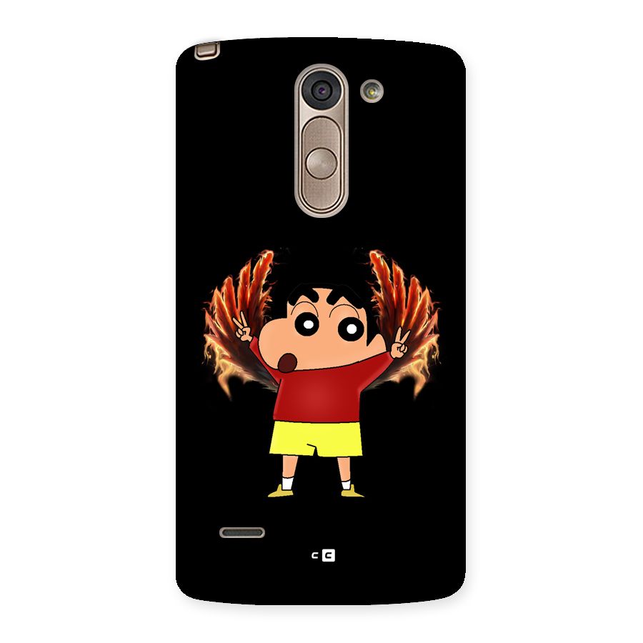 Fire Shinchan Back Case for LG G3 Stylus