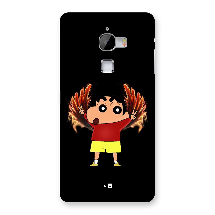 Fire Shinchan Back Case for LeTV Le Max