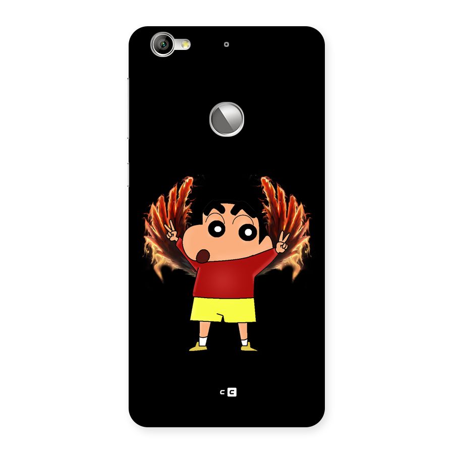 Fire Shinchan Back Case for Le 1S