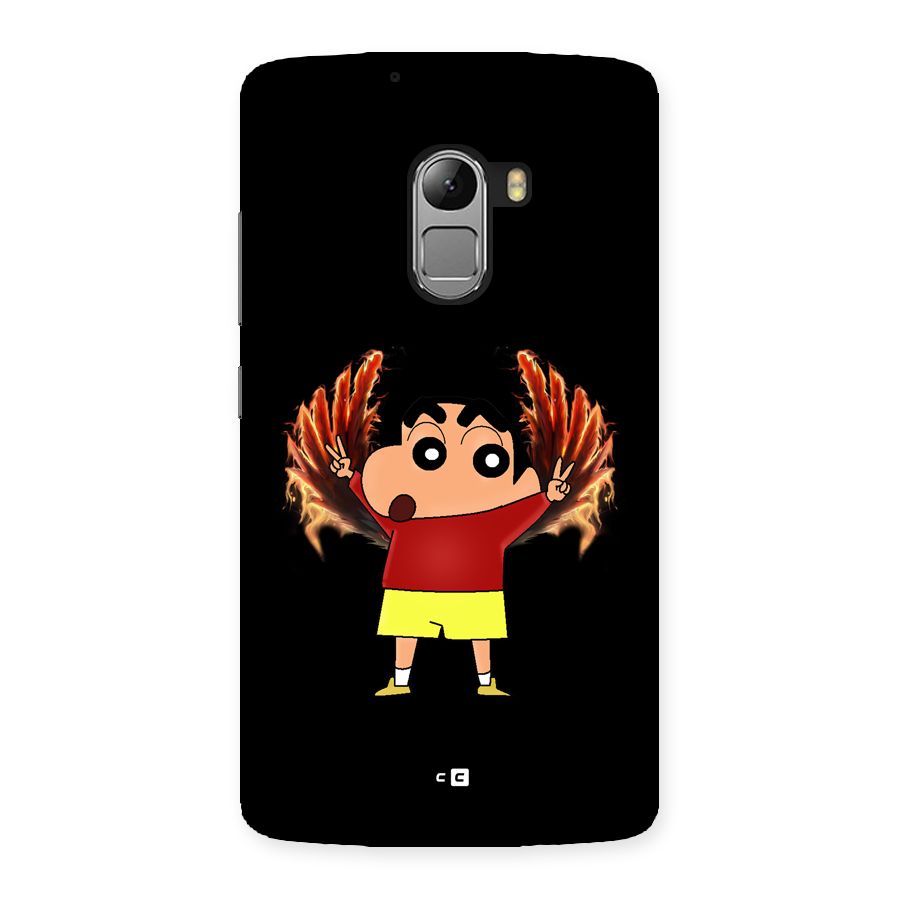 Fire Shinchan Back Case for Lenovo K4 Note