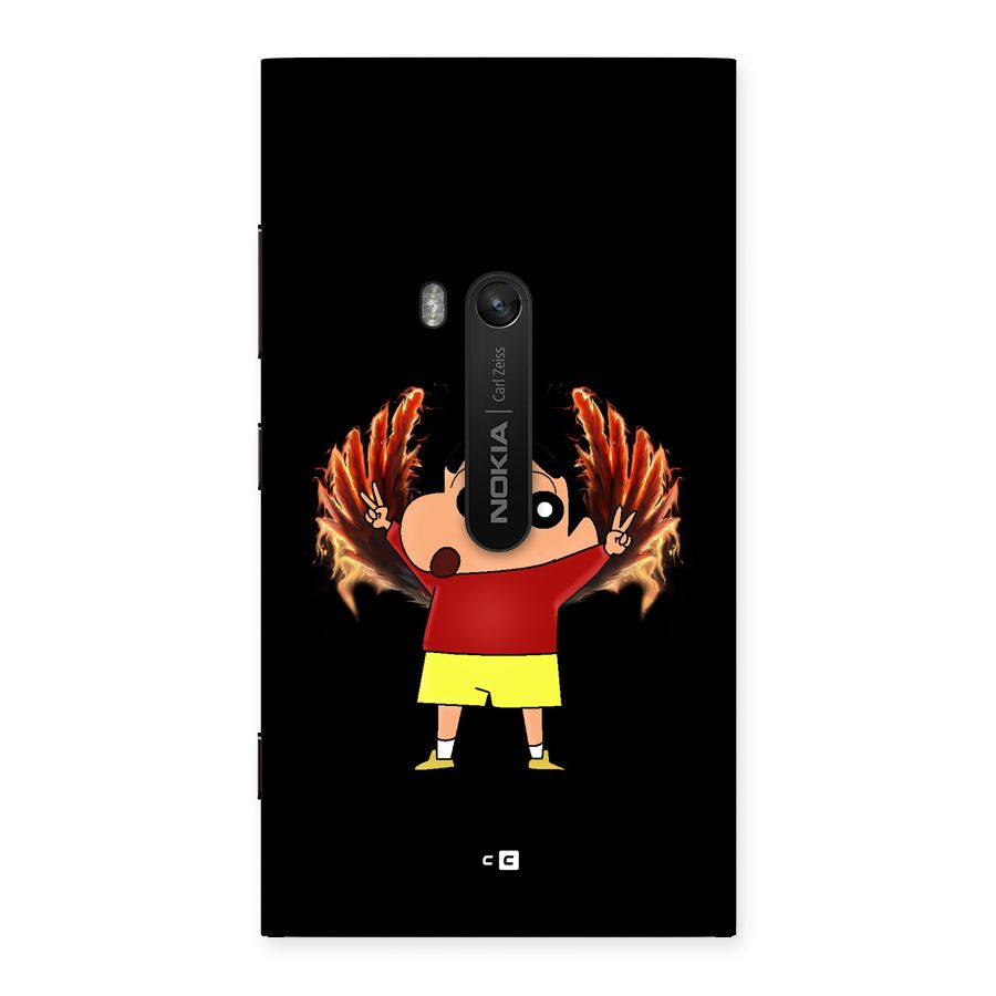 Fire Shinchan Back Case for Lumia 920