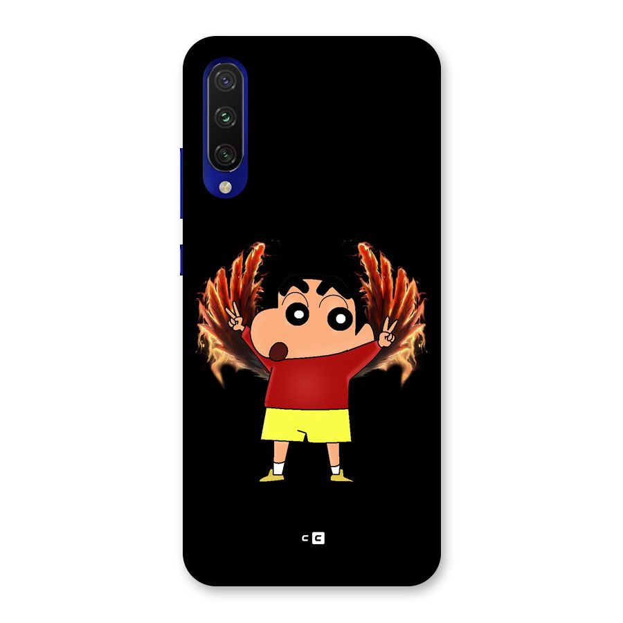 Fire Shinchan Back Case for Mi A3