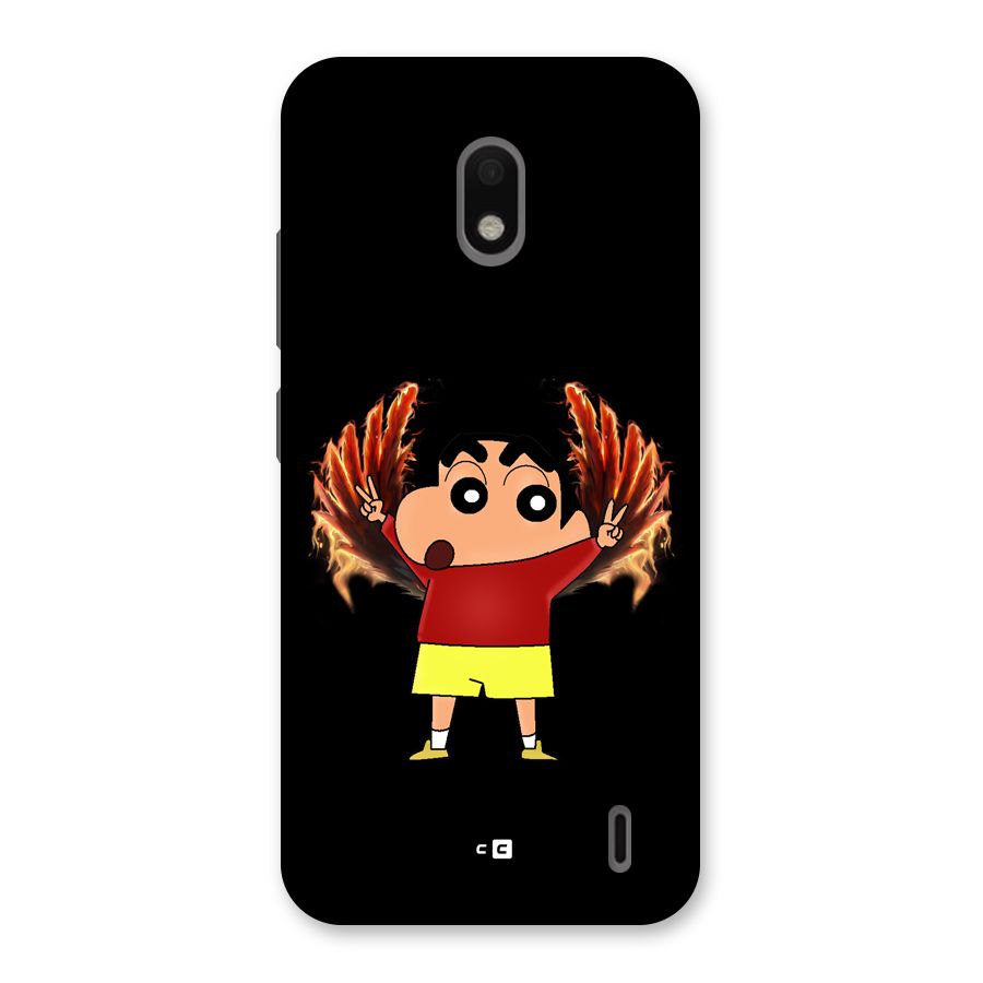 Fire Shinchan Back Case for Nokia 2.2