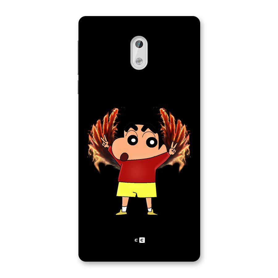 Fire Shinchan Back Case for Nokia 3