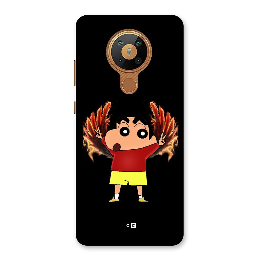 Fire Shinchan Back Case for Nokia 5.3