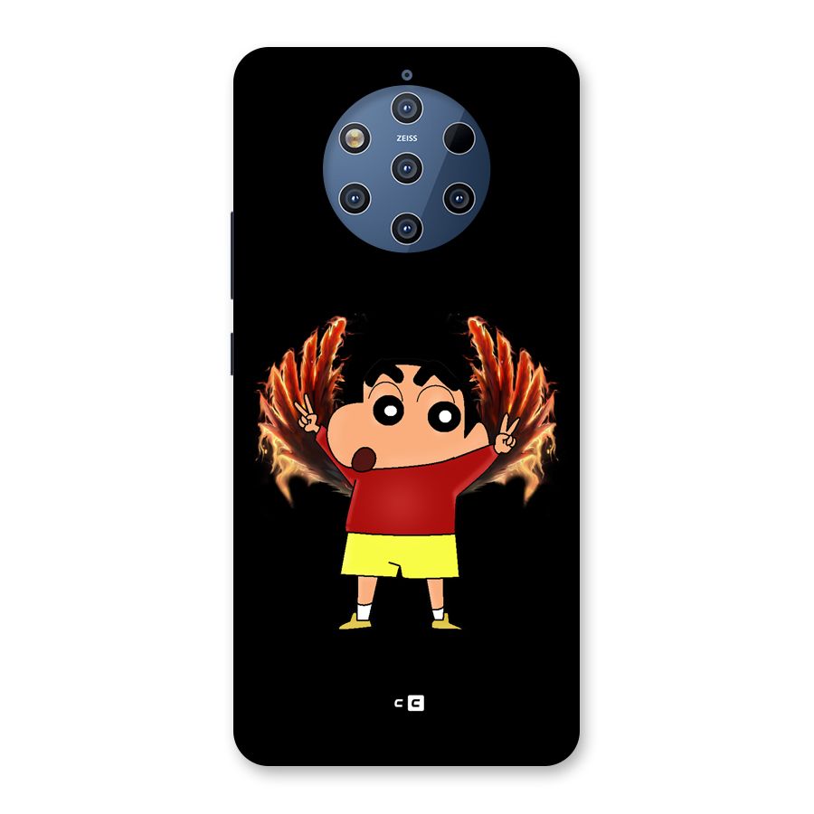 Fire Shinchan Back Case for Nokia 9 PureView