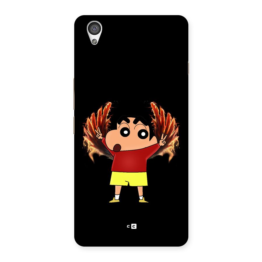 Fire Shinchan Back Case for OnePlus X