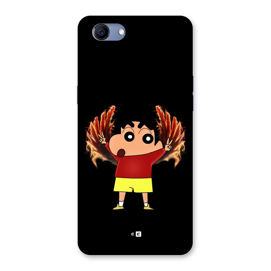 Fire Shinchan Back Case for Realme 1