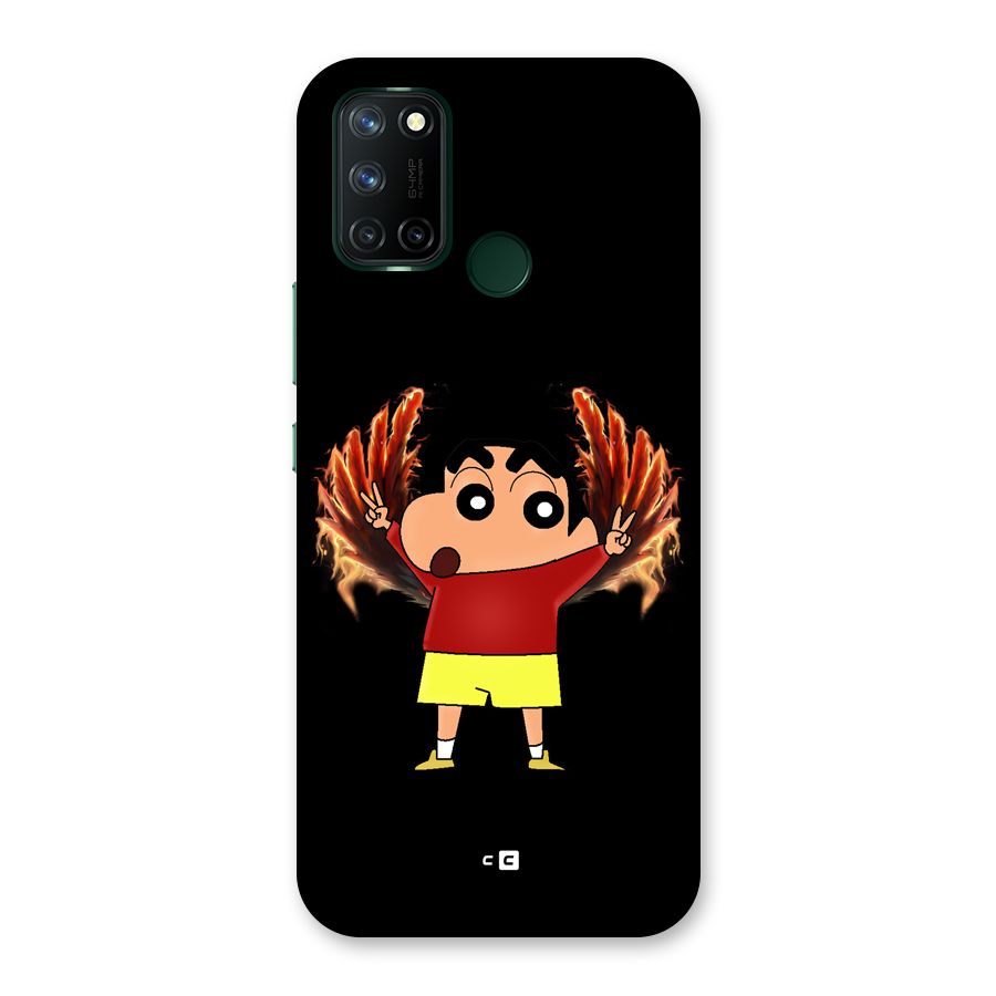 Fire Shinchan Back Case for Realme 7i