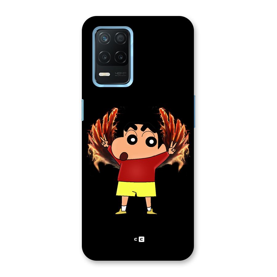 Fire Shinchan Back Case for Realme 8s 5G