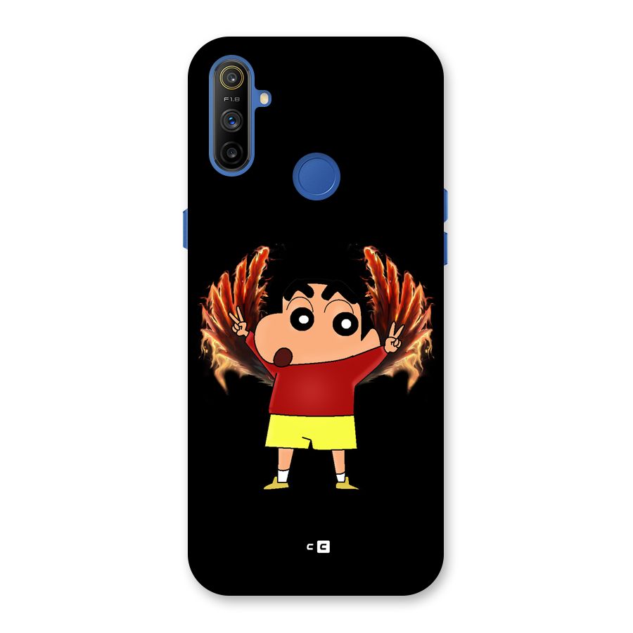 Fire Shinchan Back Case for Realme Narzo 10A