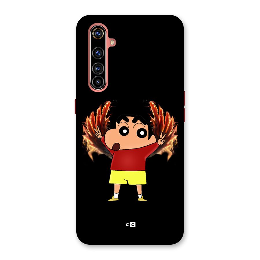 Fire Shinchan Back Case for Realme X50 Pro
