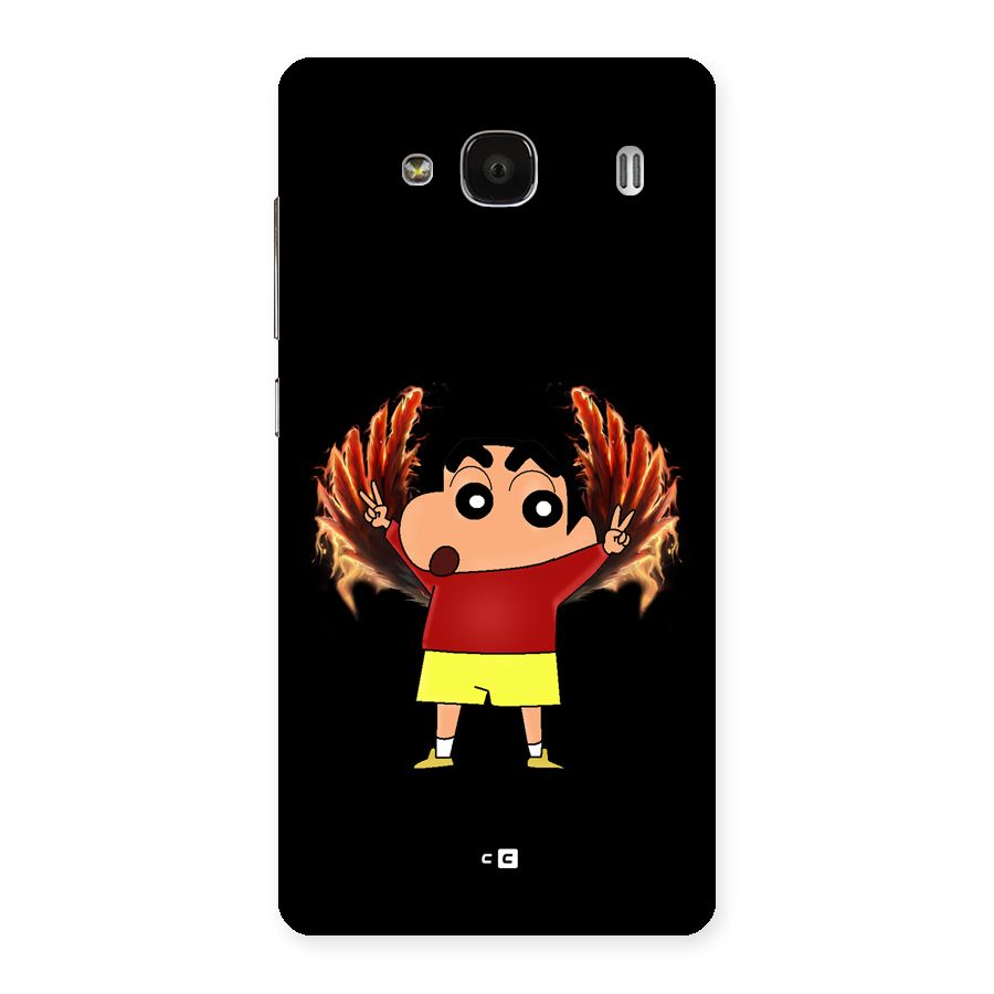 Fire Shinchan Back Case for Redmi 2s