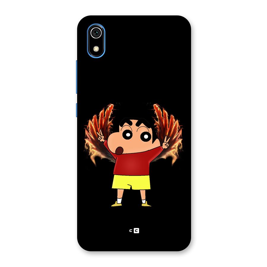 Fire Shinchan Back Case for Redmi 7A