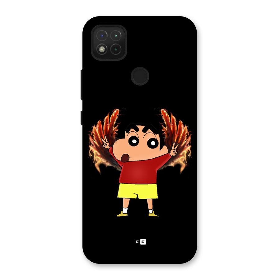 Fire Shinchan Back Case for Redmi 9 Activ