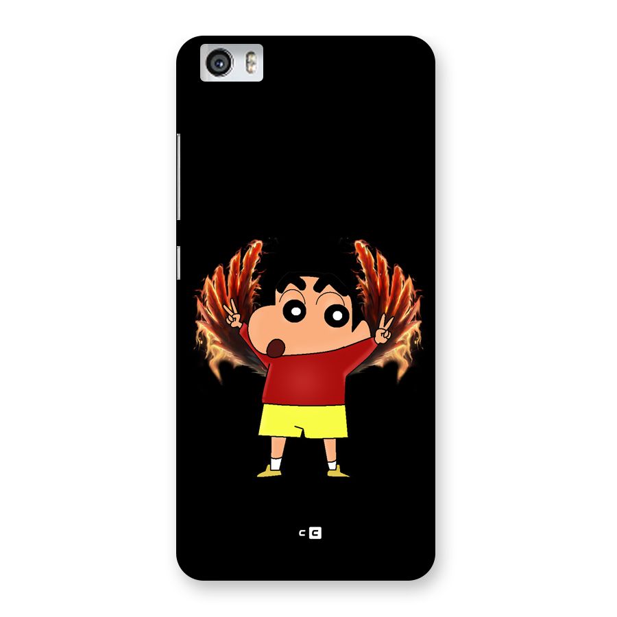 Fire Shinchan Back Case for Redmi Mi 5