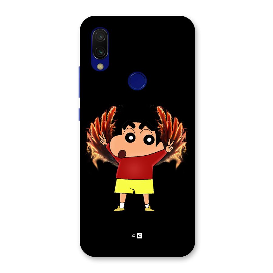 Fire Shinchan Back Case for Redmi Y3