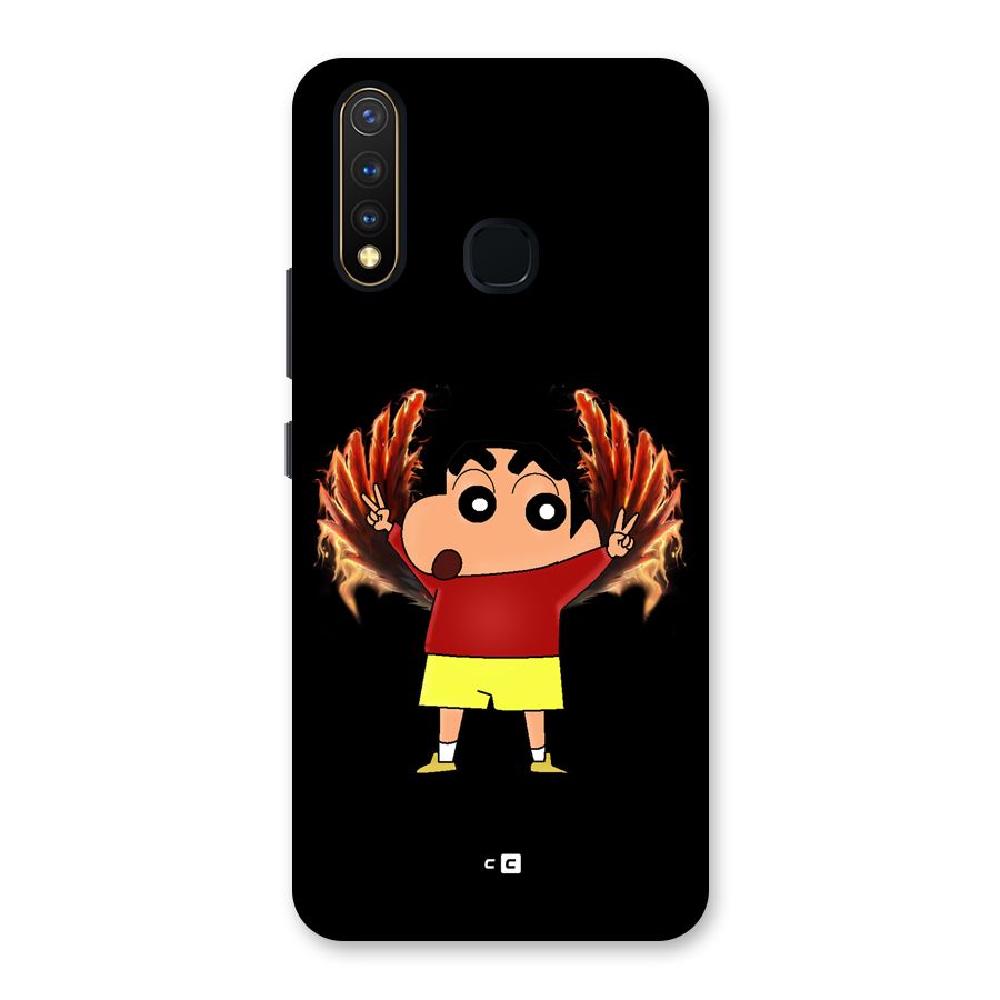 Fire Shinchan Back Case for Vivo U20
