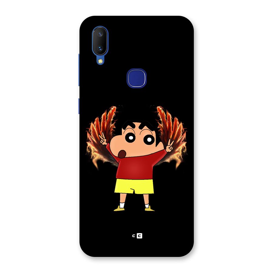 Fire Shinchan Back Case for Vivo V11