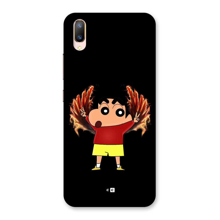 Fire Shinchan Back Case for Vivo V11 Pro